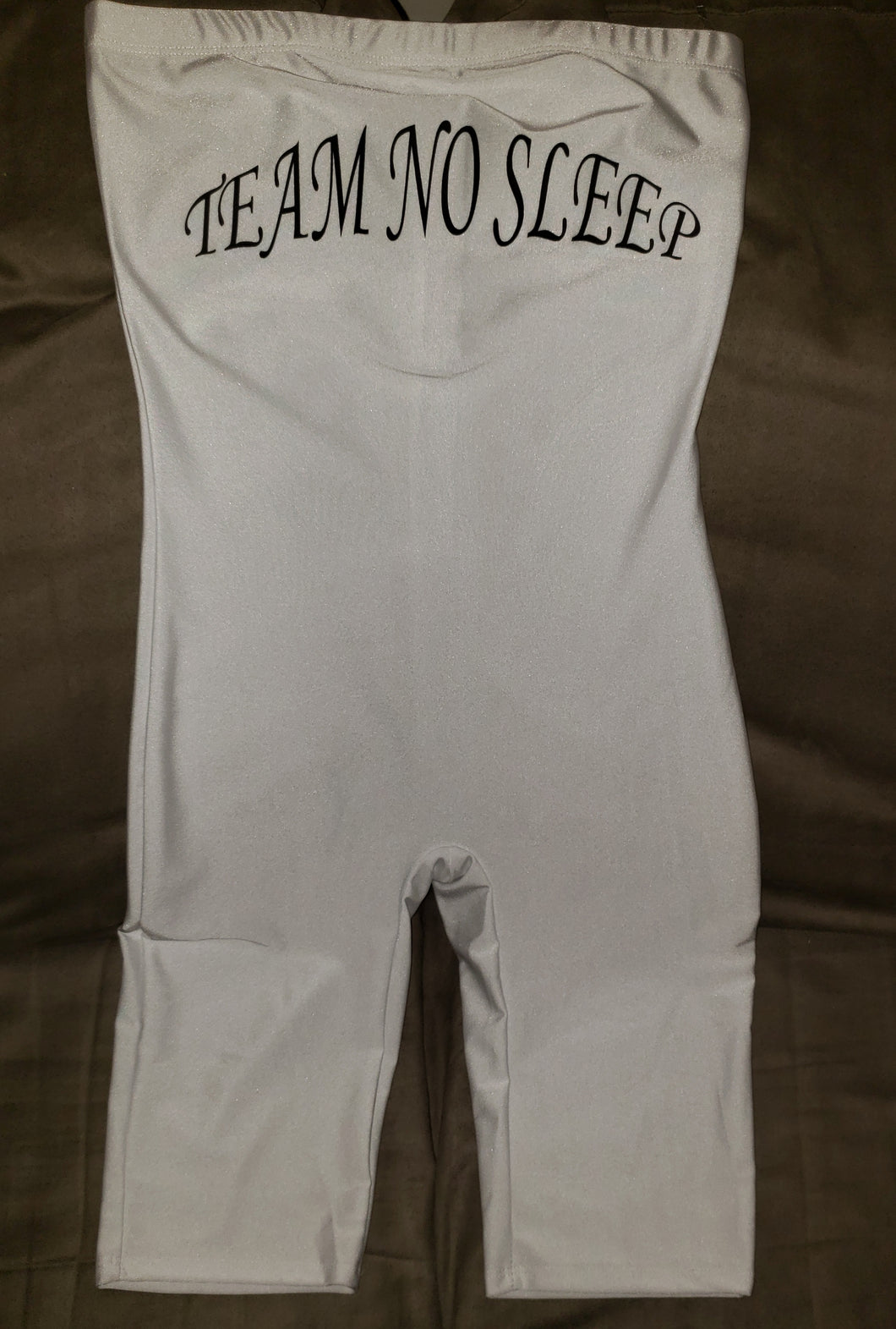 Team No Sleep White Sleeveless Outfit Without BBOY LOGO