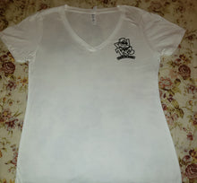 Load image into Gallery viewer, Team No Sleep Womens Fitted V-Neck T-Shirts (All Colors &amp; Sizes)