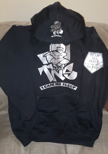 Black Hoodie w/Silver (All Colors & Sizes)