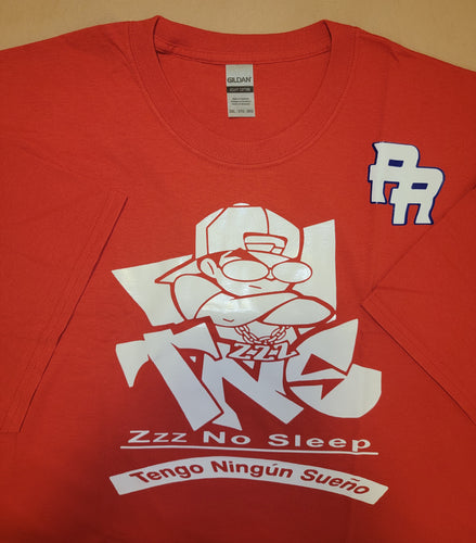 Zzz No Sleep Red PR Shirts $25 (All Colors & Sizes)