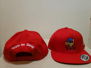 Team No Sleep™ Red BBOY LOGO Snapback $30